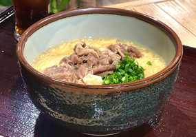 肉玉あんかけにゅうめん